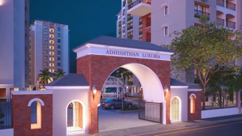 Adhishthan Luxuria | 2 BHK & 3 BHK Premium Luxurious Apartments project photo 2 in Naroda, Ahmedabad