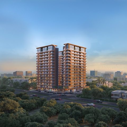 Courtyard Palladium project photo 1 in Bhayli, Vadodara