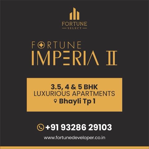 Fortune Imperia II project photo 1 in Bhayli, Vadodara