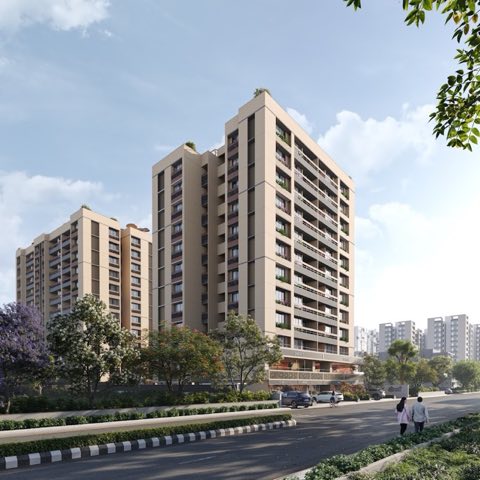 Kailash Aura project photo 1 in New Shahibaug, Ahmedabad