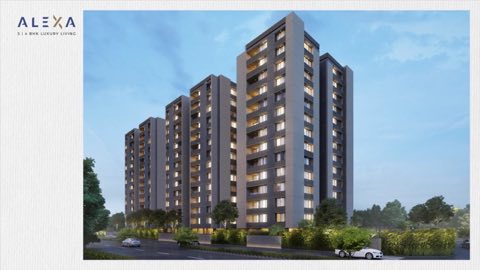 Laxmi Developers ''ALEXA'' project photo 2 in Jagatpur, Ahmedabad