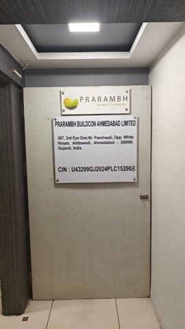 Prarambh Buildcon Ahmedabad Limited project photo 1 in Ellisbridge, Ahmedabad