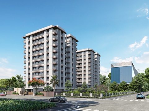 Serenity homes , Ark Developers | 3 BHK flats In Pal | Luxurious residential project in Pal project photo 1 in Pal, Surat