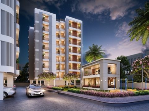 Shree Siddheshwar Highview - Shops, 2BHK and 3BHK Luxurious Flats project photo 1 in Tarsali, Vadodara