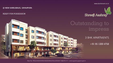 Shreeji Aashray project photo 1 in Nehru Chacha Nagar, Vadodara