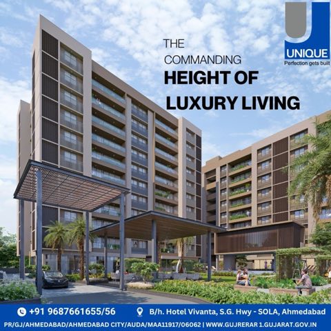 Unique Luxuria project photo 1 in Sarkhej, Ahmedabad